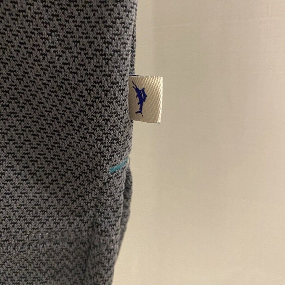 Tommy Bahama Polo Modal Poly Blend Size Large Gray - Picture 6 of 9